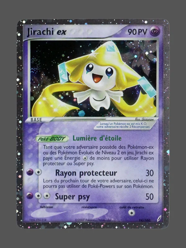 Jirachi ex Galaxy Foil Pokemon proxy card from Foil Galaxy FR #94