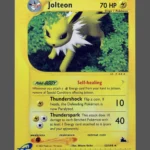 Jolteon Regular Pokemon proxy card from Skyridge #13