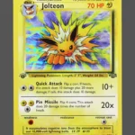 Jolteon Regular Pokemon proxy card from Jungle #4