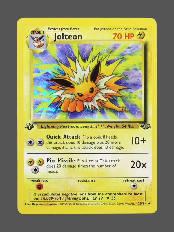 Jolteon Regular Pokemon proxy card from Jungle #4