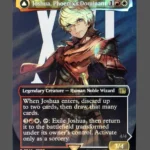 Joshua, Phoenix's Dominant/Phoenix, Warden of Fire Surge Foil MTG proxy card from Final Fantasy #542