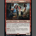Joven and Chandler Foil MTG proxy card from Mystery Booster Commander Edition #24