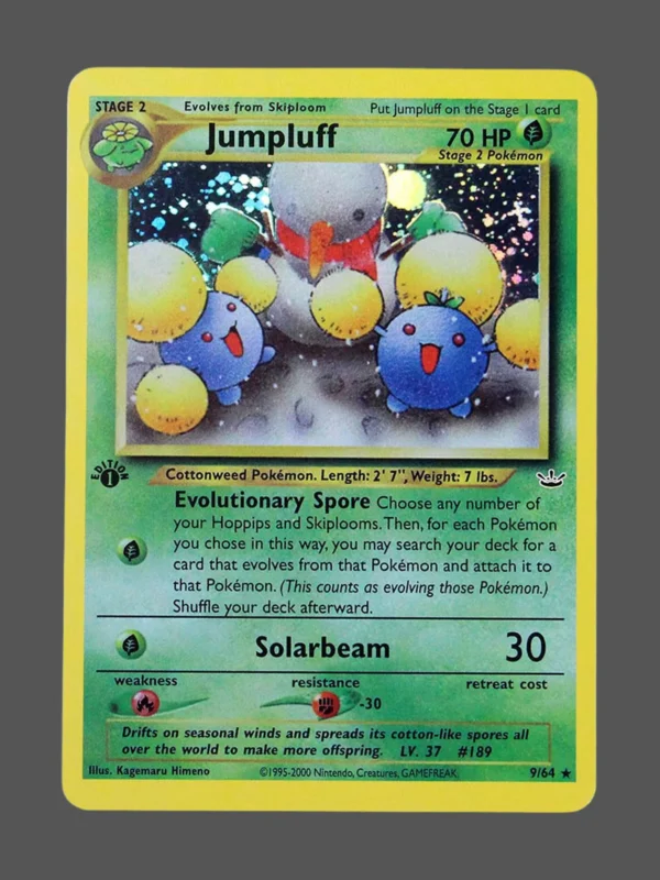 Jumpluff Regular Pokemon proxy card from Neo Revelation #9