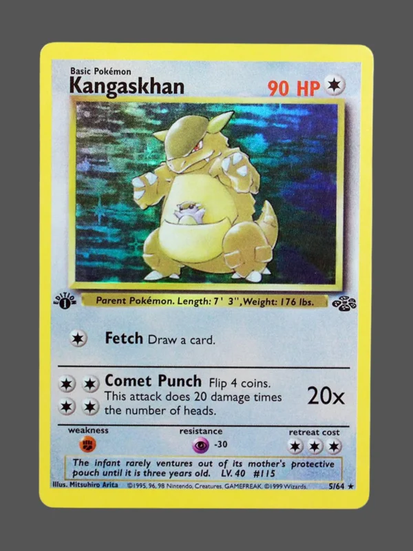 Kangaskhan Regular Pokemon proxy card from Jungle #5
