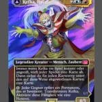 Kefka, Court Mage/Kefka, Ruler of Ruin Surge Foil MTG proxy card from Final Fantasy #543