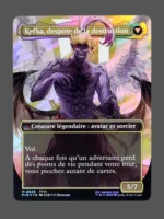 Kefka, Court Mage/Kefka, Ruler of Ruin Surge Foil MTG proxy card from Final Fantasy #543