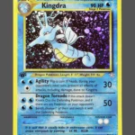 Kingdra Regular Pokemon proxy card from Neo Genesis #8