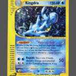 Kingdra Foil Pokemon proxy card from Aquapolis #H14