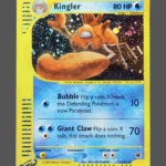 Kingler Regular Pokemon proxy card from Expedition #15