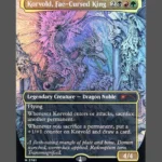 Korvold, Fae-Cursed King Foil MTG proxy card from Secret Lair Drop #2761