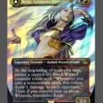 Kuja, Genome Sorcerer/Trance Kuja, Fate Defied Surge Foil MTG proxy card from Final Fantasy #544