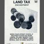 Land Tax Holo MTG proxy card from The Zeta Set #5