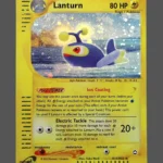 Lanturn Foil Pokemon proxy card from Aquapolis #H15