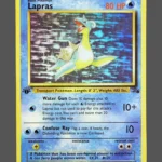 Lapras Regular Pokemon proxy card from Fossil #10