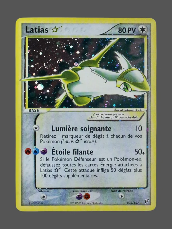 Latias Galaxy Foil Pokemon proxy card from Foil Galaxy FR #105