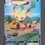 Leafeon Regular Pokemon proxy card from Evolving Skies #205