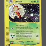 Ledian Regular Pokemon proxy card from Skyridge #H14