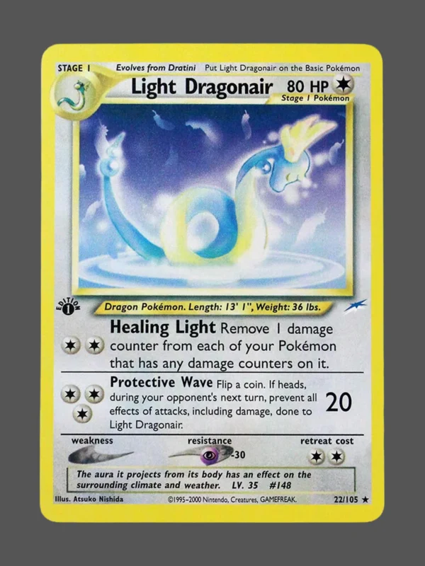 Light Dragonair Regular Pokemon proxy card from Neo Destiny #22