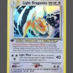Light Dragonite Regular Pokemon proxy card from Neo Destiny #14