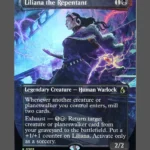 Liliana the Repentant Foil MTG proxy card from Reality Fracture #305