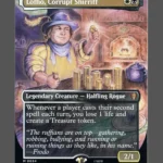 Lotho, Corrupt Shirriff Holo MTG proxy card from The Hobbit Eternal #34
