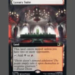 Luxury Suite Holo MTG proxy card from Marvel Super Heroes Commander #482