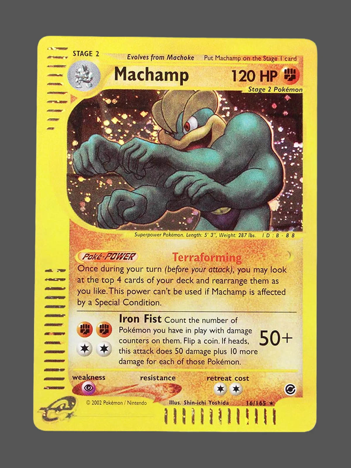 machamp-16-ex-en.webp Machamp Regular Pokemon proxy card from Expedition #16