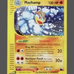 Machamp Regular Pokemon proxy card from Skyridge #H15