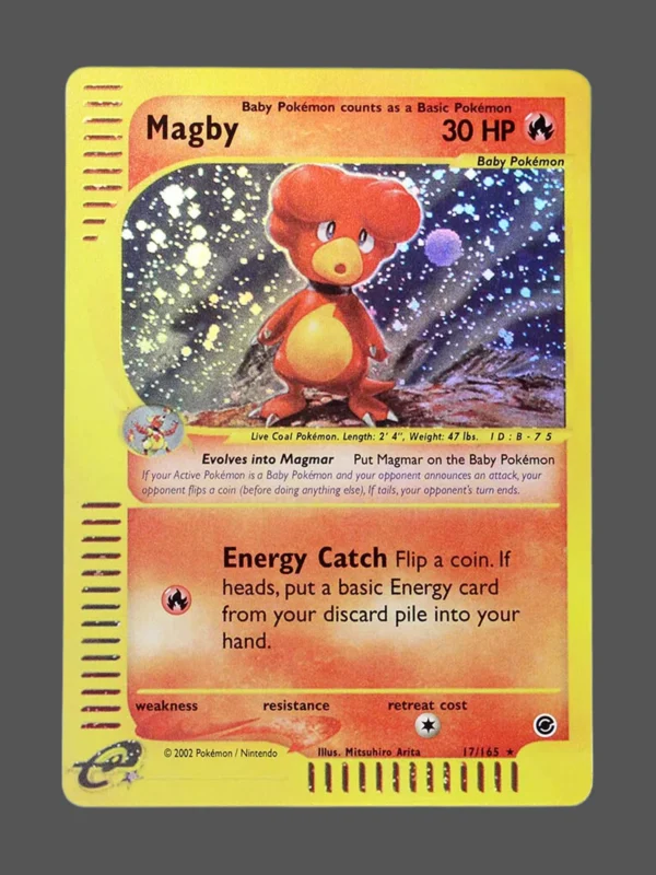 Magby Regular Pokemon proxy card from Expedition #17