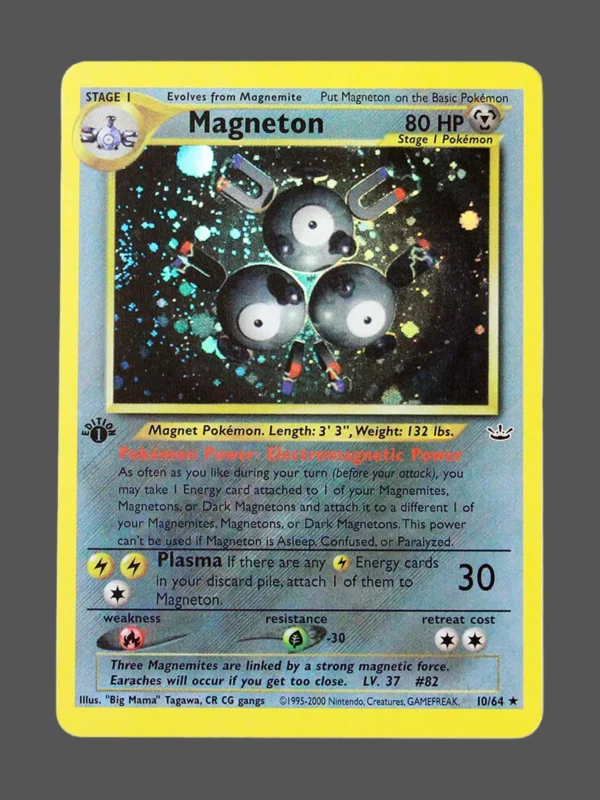 Magneton Regular Pokemon proxy card from Neo Revelation #10