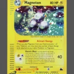 Magneton Foil Pokemon proxy card from Skyridge #H18