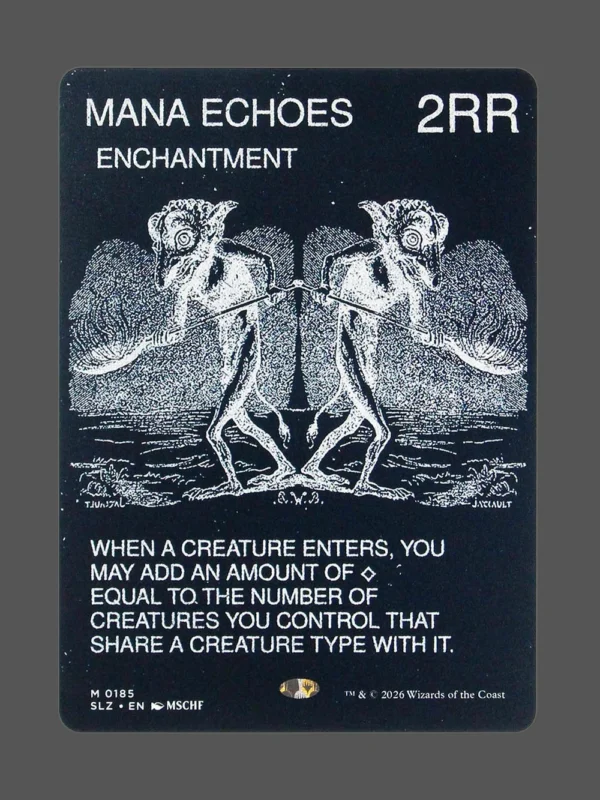 Mana Echoes Holo MTG proxy card from The Zeta Set #185