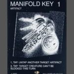 Manifold Key Holo MTG proxy card from The Zeta Set #227