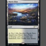 Marsh Flats Holo MTG proxy card from Secret Lair: Ultimate Edition #1