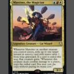 Massimo, the Magician Foil MTG proxy card from Mystery Booster Commander Edition #45