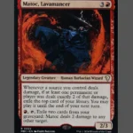 Matoc, Lavamancer Holo MTG proxy card from Mystery Booster Commander Edition #25