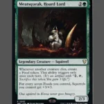 Meatsqueak, Hoard Lord Foil MTG proxy card from Mystery Booster Commander Edition #32