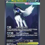 Mega Absol ex Foil Pokemon proxy card from Mega Evolution #180