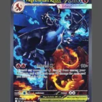 Mega Charizard X ex Foil Pokemon proxy card from Mega Evolution Promos #125