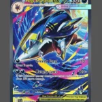 Mega Sharpedo ex Foil Pokemon proxy card from Phantasmal Flames #127