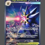 Mega Starmie ex Foil Pokemon proxy card from Perfect Order #118