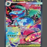 Mega Venusaur ex Foil Pokemon proxy card from Mega Evolution #177