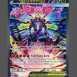 Mega Zygarde ex Foil Pokemon proxy card from Perfect Order #120