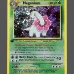 Meganium Regular Pokemon proxy card from Neo Genesis #10