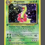 Meganium Regular Pokemon proxy card from Neo Genesis #11