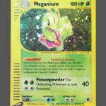 Meganium Regular Pokemon proxy card from Expedition #18
