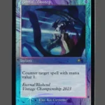Mental Misstep Foil MTG proxy card from Media and Collaboration Promos #2023-1
