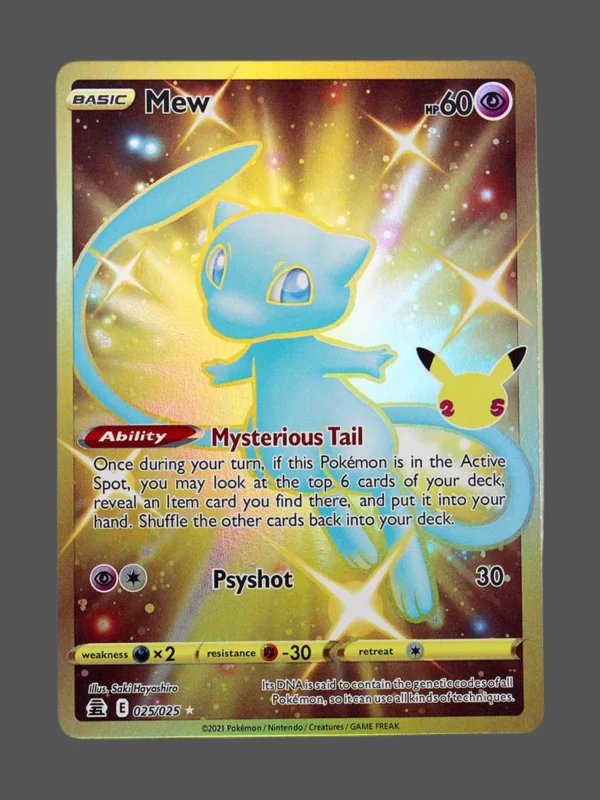Mew Regular Pokemon proxy card from Celebrations #25