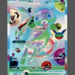 Mew ex Foil Pokemon proxy card from 30th Celebration #158