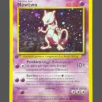 Mewtwo Holo Pokemon proxy card from Base Set #10